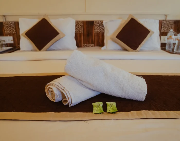 Luxury Super Deluxe Tent bad